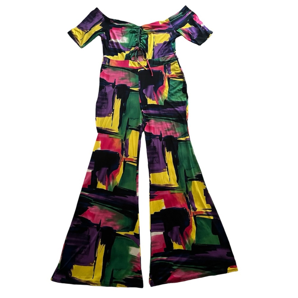 Cameo Women’s Multicolor Off The Shoulder Jumpsuit